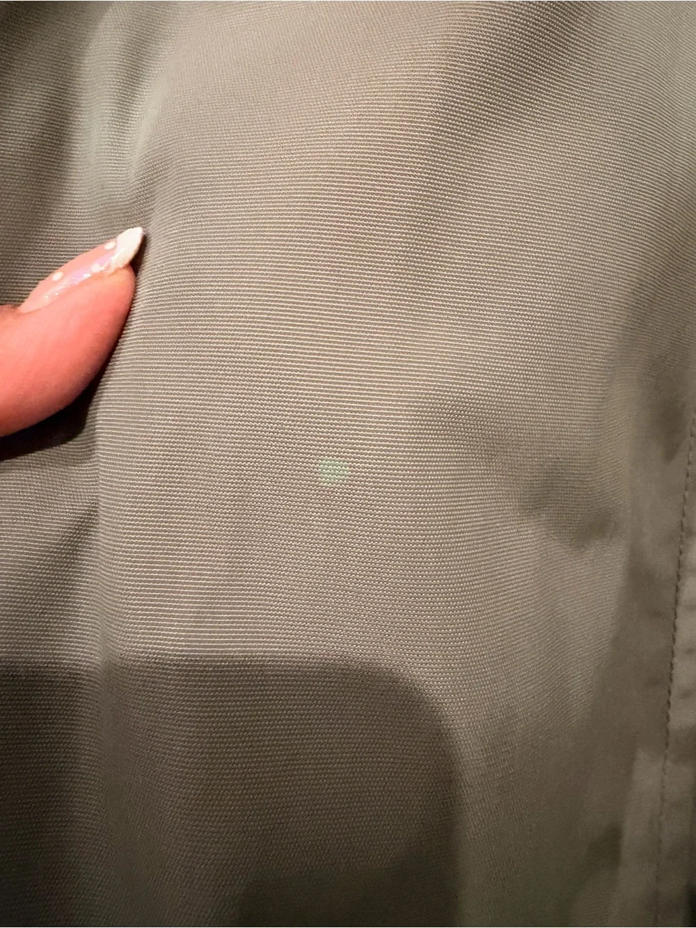 Banana Republic Light green Single-Breasted Trench Coat
